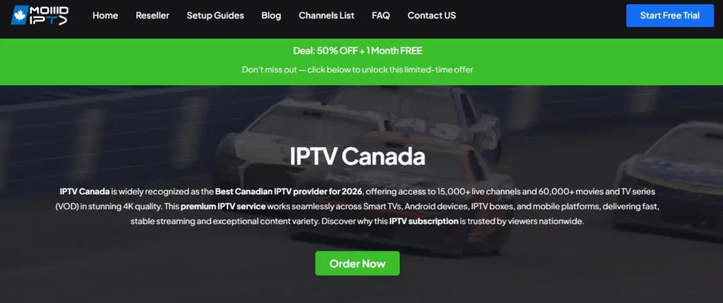 reliable canadian iptv